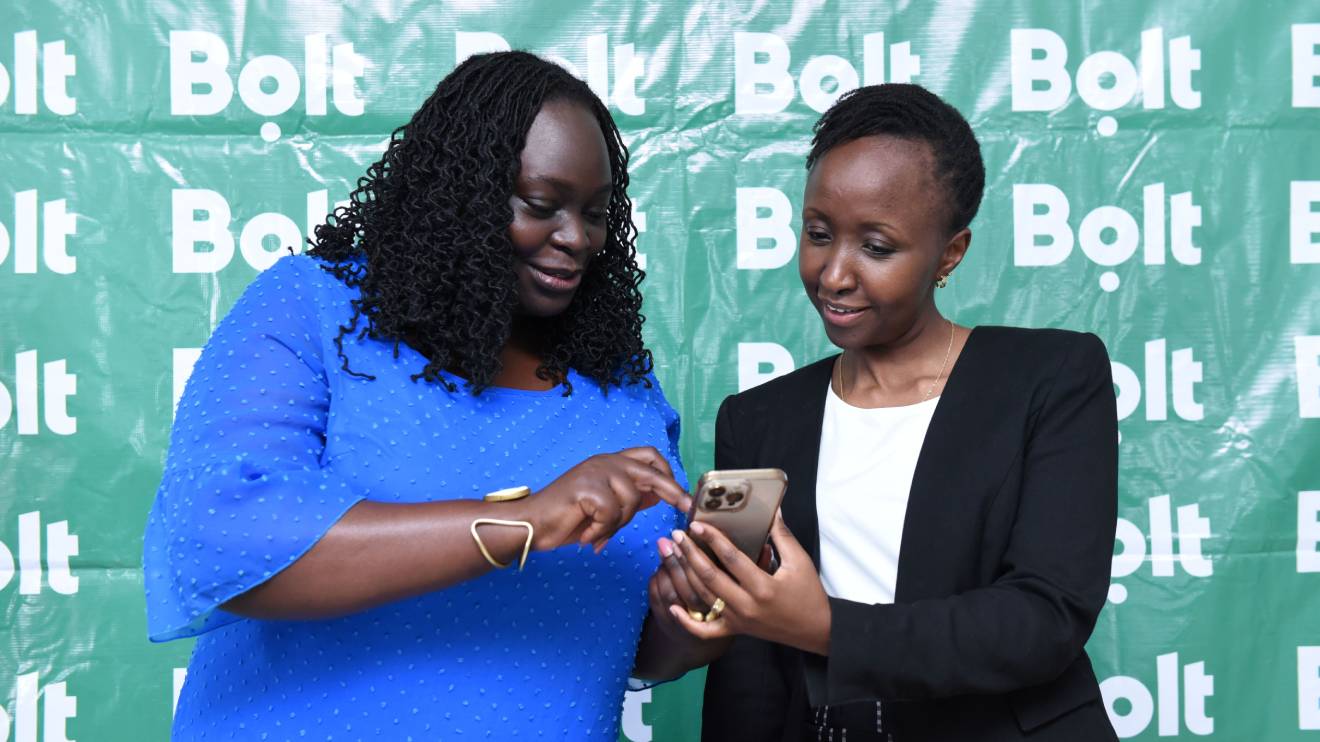 Hazel Omune and Linda Ndungu. PHOTO/COURTESY